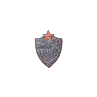 Значок Черниговского Губотдела ОАВУК на постройку аэроциклета