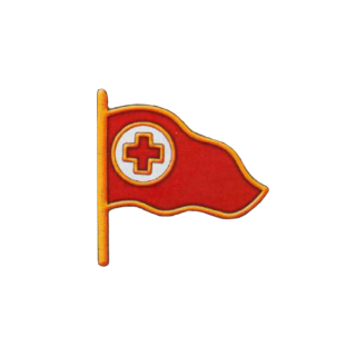 Членский знак Общества Красного Креста. Аверс