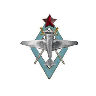 Знак «8 военная школа пилотов», Каталог значков СССР