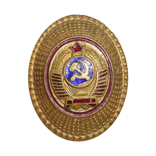 Кокарда рядового и сержантского состава милиции. Тип 2, Каталог значков СССР