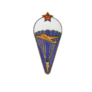 “Парашютист ВС СССР”. Тип 1, Знаки СССР